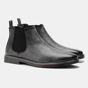 Wayne - Retro Cowhide Boots
