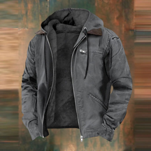Richard - Hooded Sweater Jacket