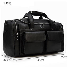 Carl - Black Travel Tote