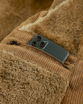 Rafael Soft Velour Corduroy Vest