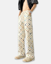 Rowan - Plaid Ripped Trousers